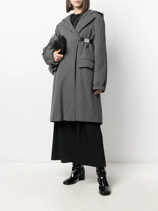 Gianfranco Ferré Pre-Owned 1990s フーデッド コート 通販 - FARFETCH