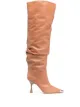 Image 1 of Sergio Rossi metallic-embellishments knee-high boots