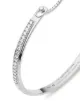 Image 2 of Nouvel Heritage 18kt white gold Tuxedo Mood diamond bangle