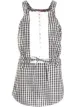 Image 1 of Altuzarra check-print sleeveless top
