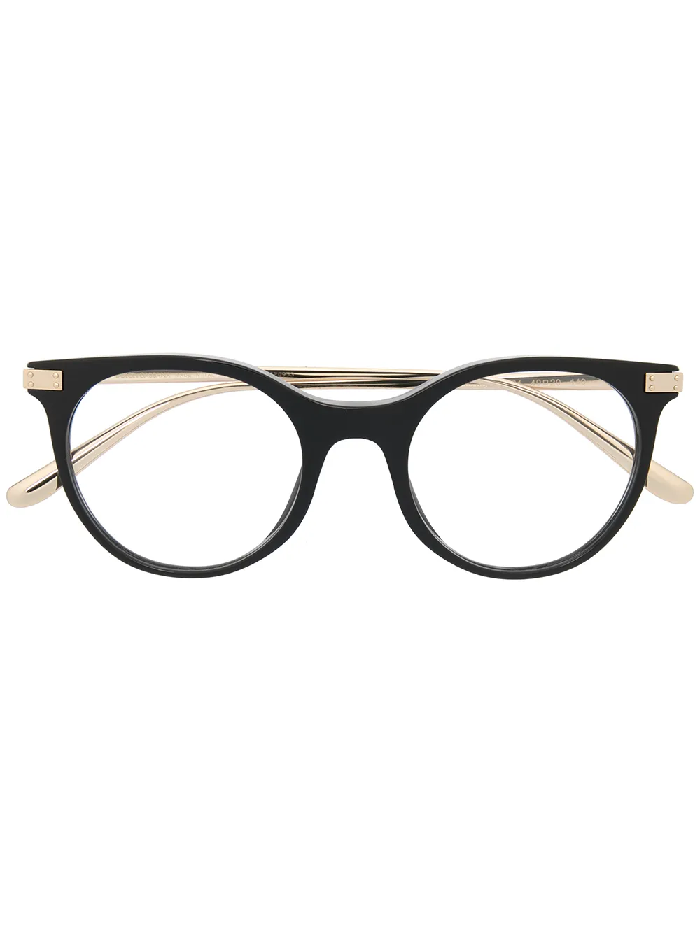 

Dolce & Gabbana Eyewear round-frame glasses - Black