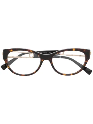 versace round frame glasses