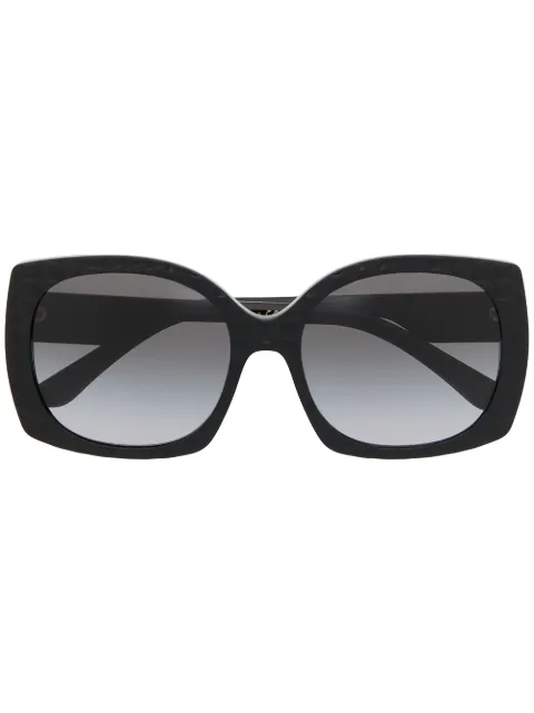 Dolce & Gabbana Eyewear crocodile-effect DG sunglasses