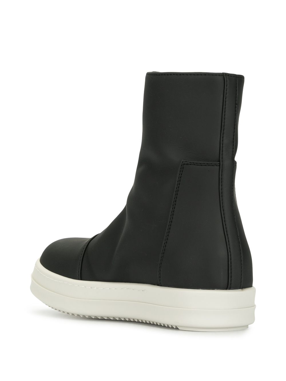 фото Rick owens drkshdw высокие кеды на молнии