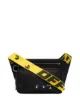 Image 1 of Off-White logo-print Industrial-stripe crossbody bag