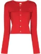 Image 1 of RE/DONE 50s cropped cotton cardigan