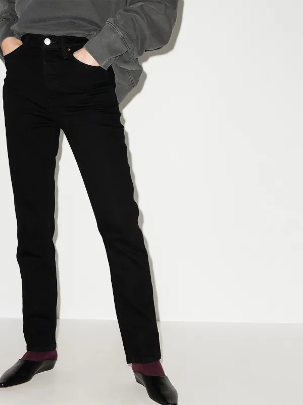 80s straight-leg jeans 
