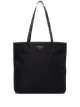 Image 1 of Prada logo-plaque tote bag