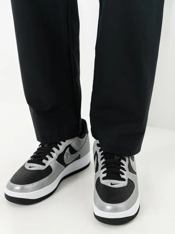 nike black air force shoes