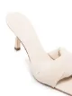 Studio Amelia twist-detail leather mules