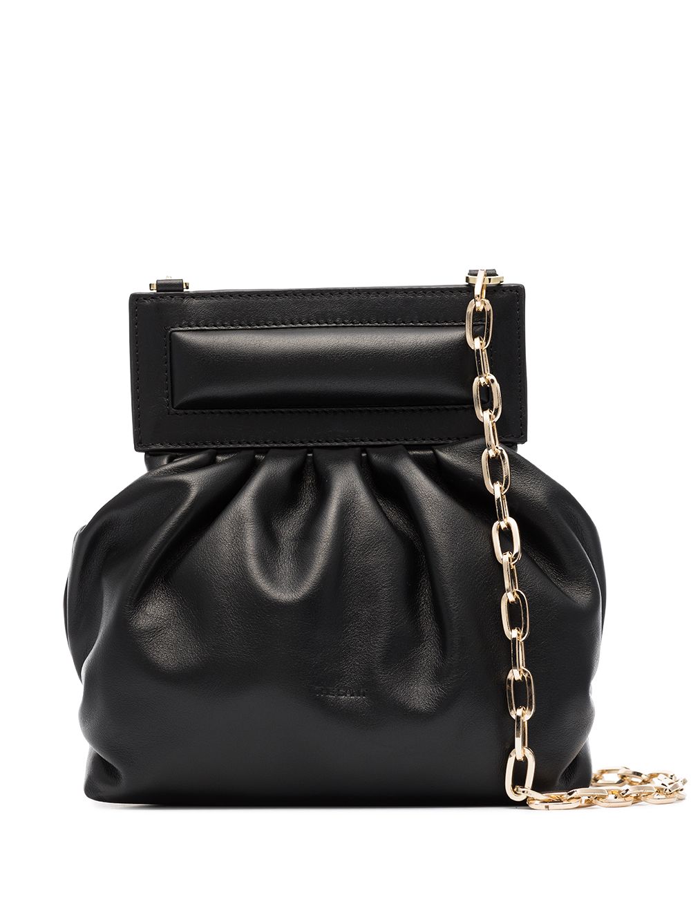 фото The sant mini chasen leather shoulder bag