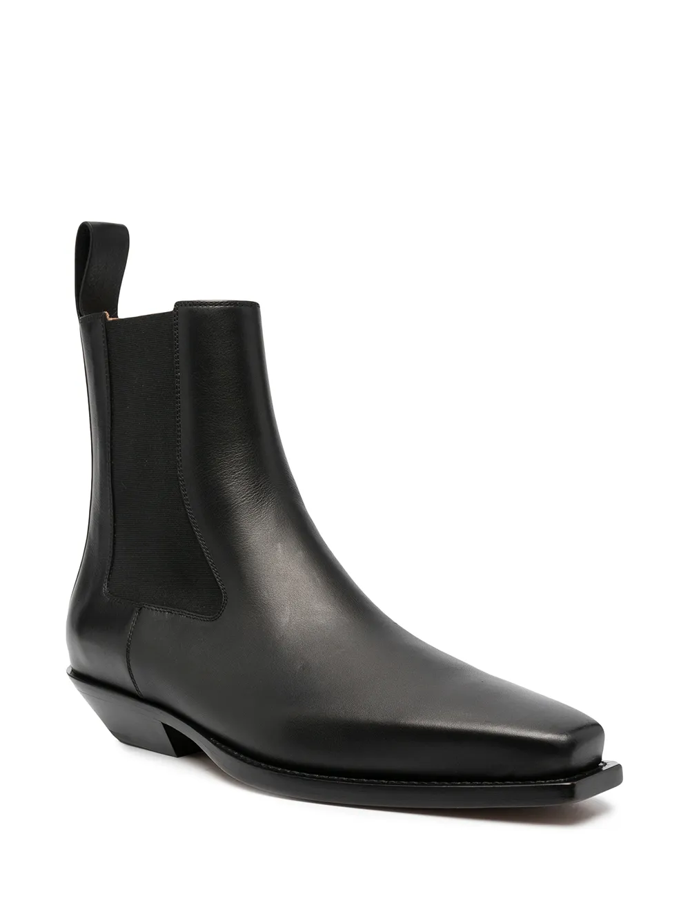 Image 2 of Bottega Veneta BV Lean leather Chelsea boots