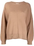 Lala Berlin oversized ribbed knit jumper - Brown