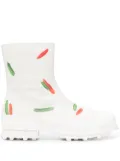 CamperLab Traktori paint print boots - Neutrals