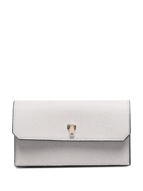 Valextra Brera long leather wallet