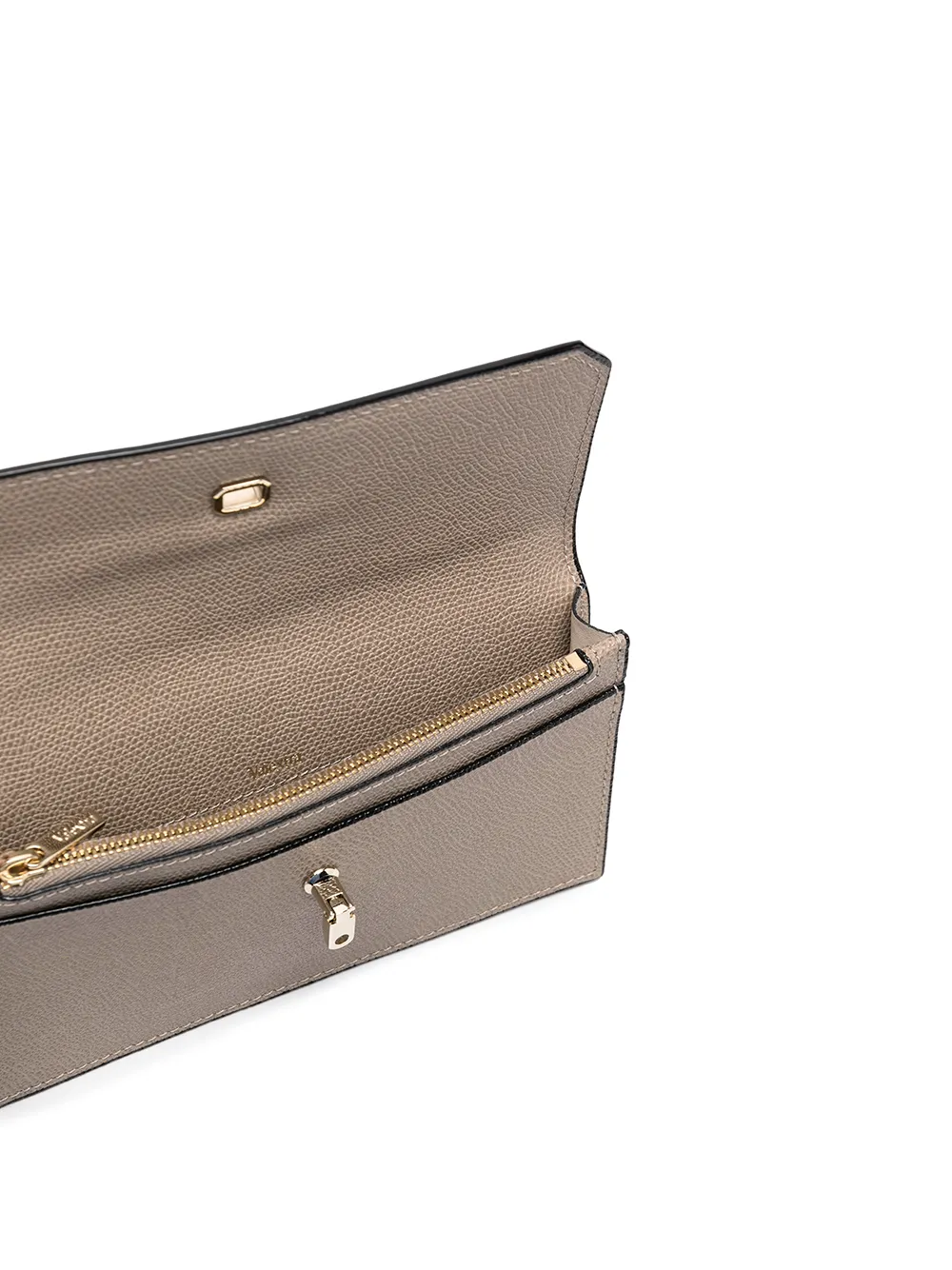 Valextra Brera Long Leather Wallet Farfetch