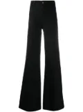 FRAME high-waisted flared jeans - Black