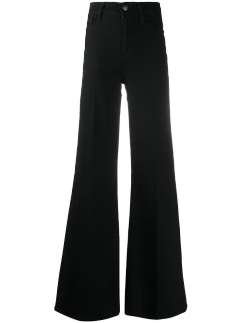 FRAME Calça jeans flare cintura alta