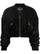 Image 1 of Versace Jeans Couture cropped bomber jacket