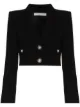 Image 1 of Alessandra Rich V-neck cropped jacket