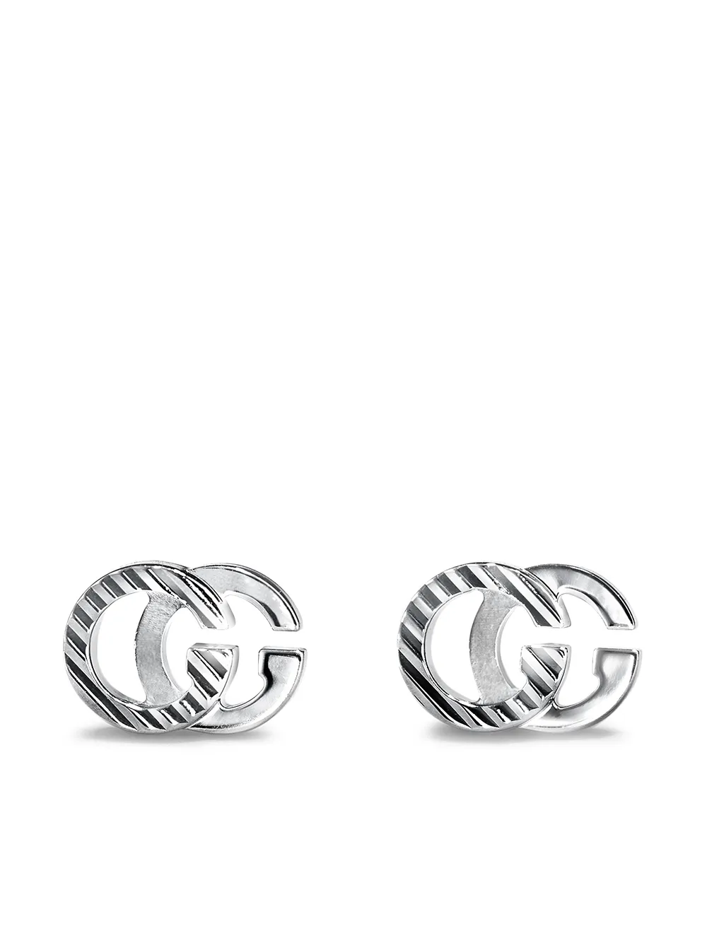 

Gucci GG Running stud earrings - White