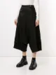 Y's satin front drop-crotch trousers