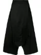 Image 1 of Y's satin front drop-crotch trousers
