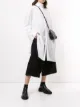 Image 2 of Y's satin front drop-crotch trousers