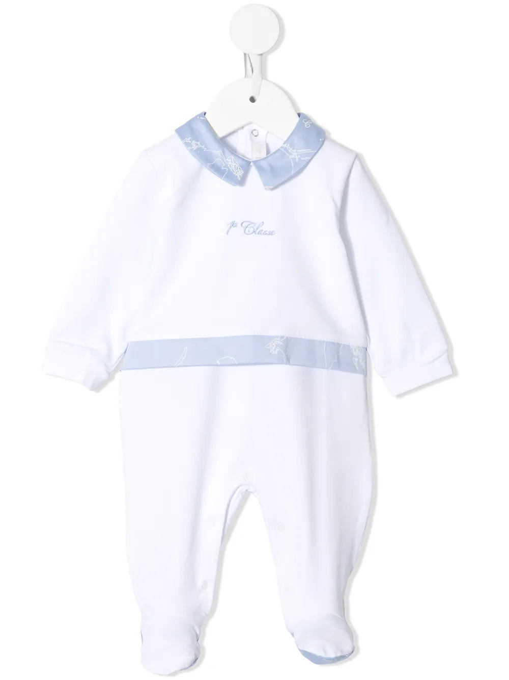 Alviero Martini Kids пижама с контрастным воротником