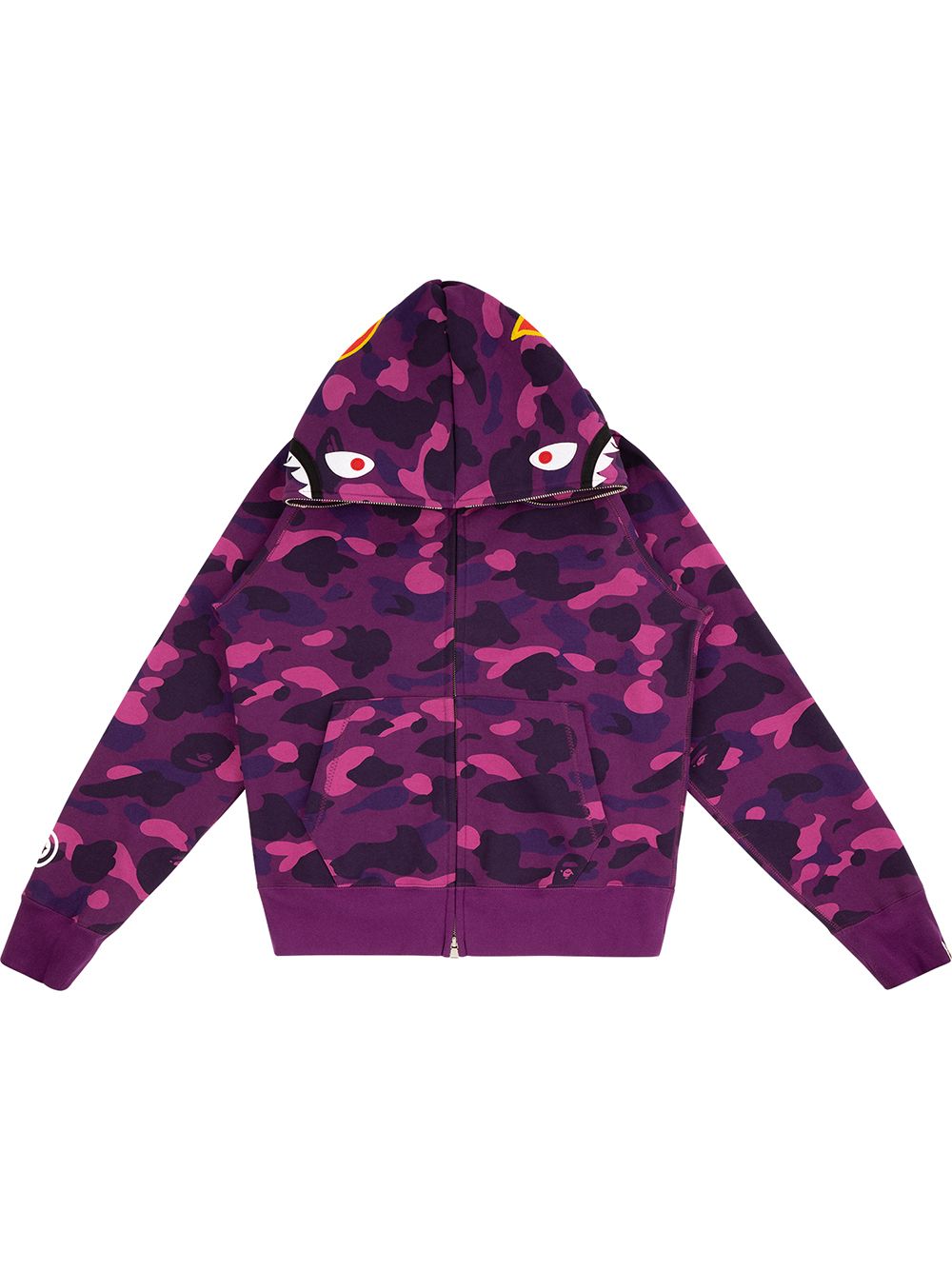 фото A bathing ape® худи colour camo shark