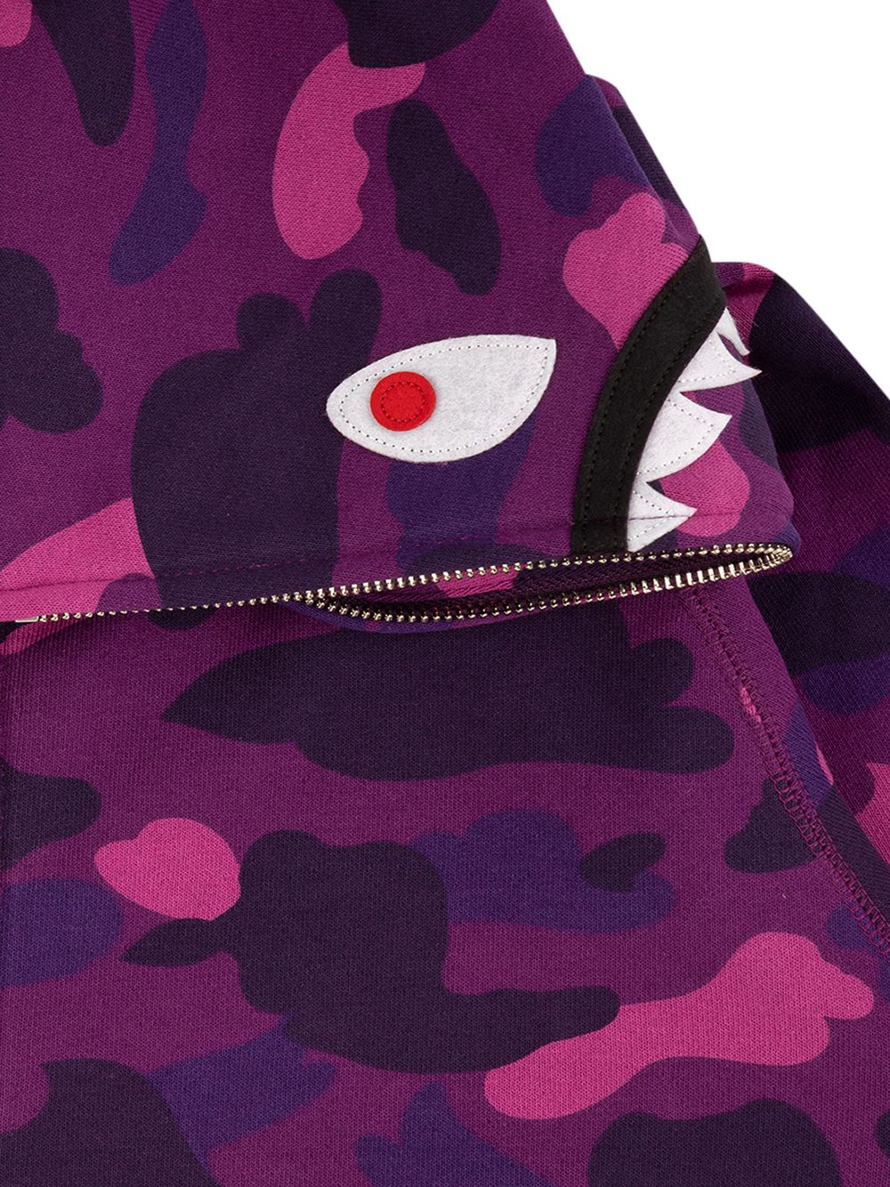 фото A bathing ape® худи colour camo shark