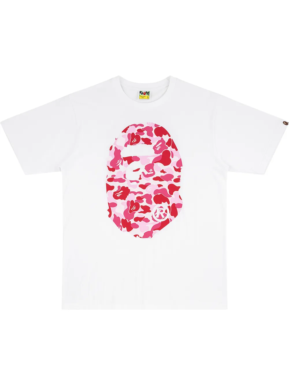 фото A bathing ape® футболка abc big ape head