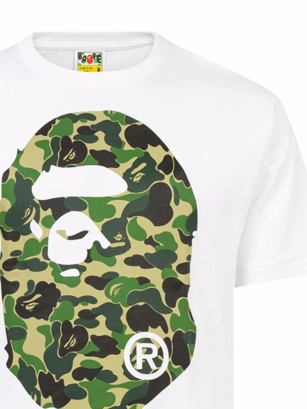 A BATHING APE T-shirt met print Wit