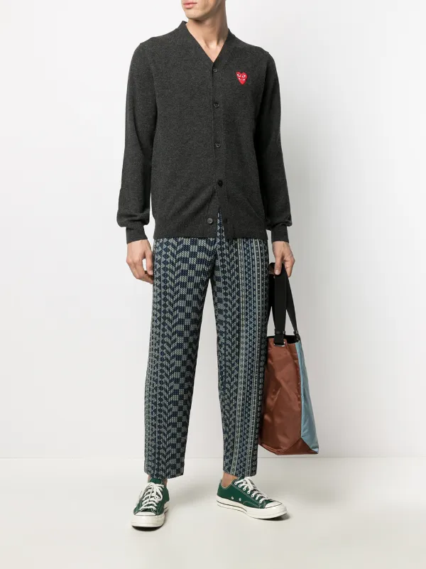 Comme Des Garçons Play ロゴ カーディガン 通販 - FARFETCH