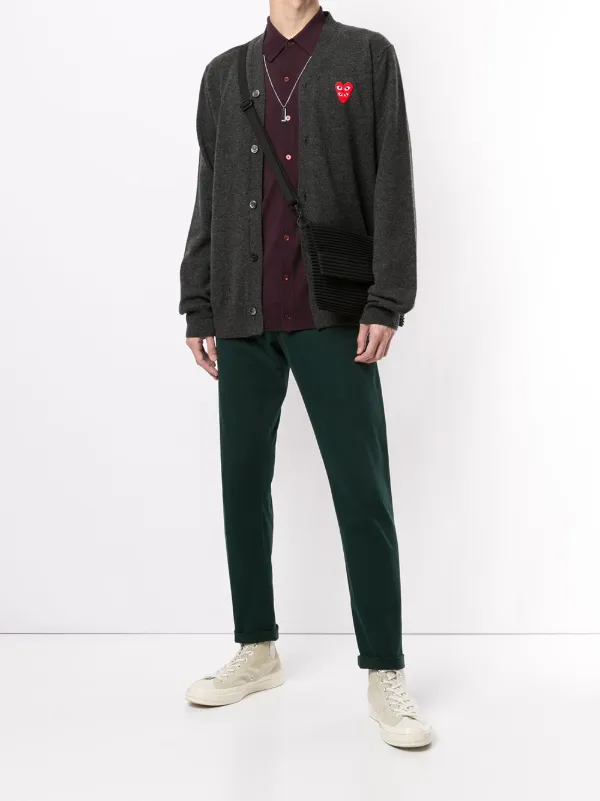 Comme Des Garçons Play ロゴ カーディガン 通販 - FARFETCH