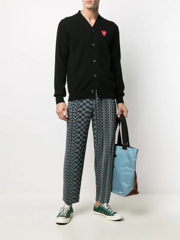 Comme Des Garçons Play ハートロゴ カーディガン 通販 - FARFETCH