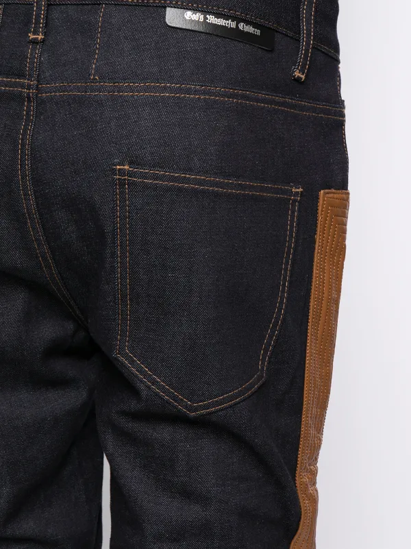 God's Masterful Children ZIPホワイトバイカーデニムパンツ 32インチ 新品 定価37500円 ロイヤルフラッシュ God\\\u0027s Masterful Children イフ