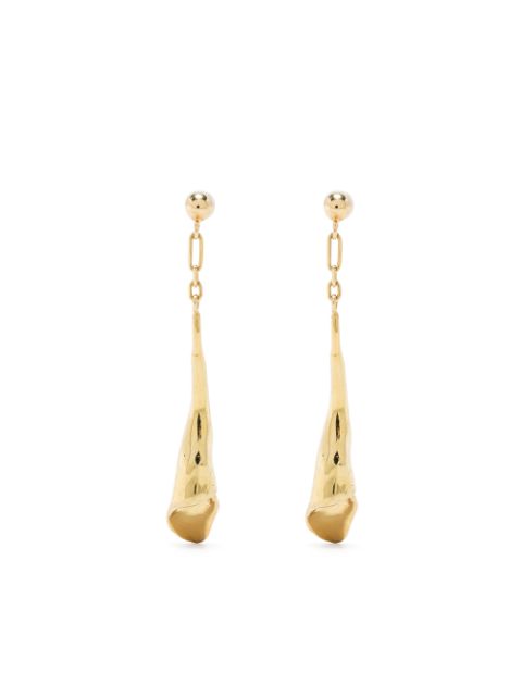 BONVO Sepal long pendant earrings