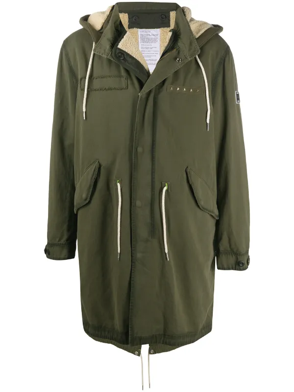 Golden Goose hooded parka with - FARFETCH