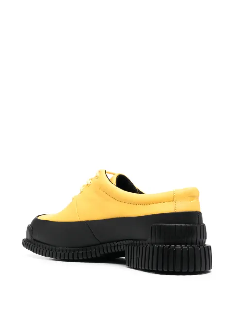 camper yellow shoes