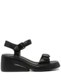 Camper Kaah buckled strap sandals - Black