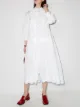 Image 2 of Simone Rocha ruffle-detail midi shirtdress