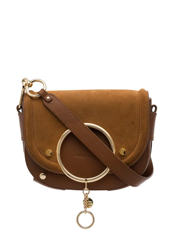 Chloe shop suede backpack