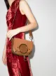 Image 2 of See by Chloé Mara suede panel crossbody bag