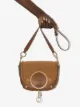 See by Chloé Mara suede panel crossbody bag