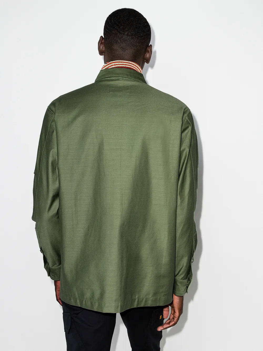 WTAPS militarystyle longsleeve Shirt Farfetch