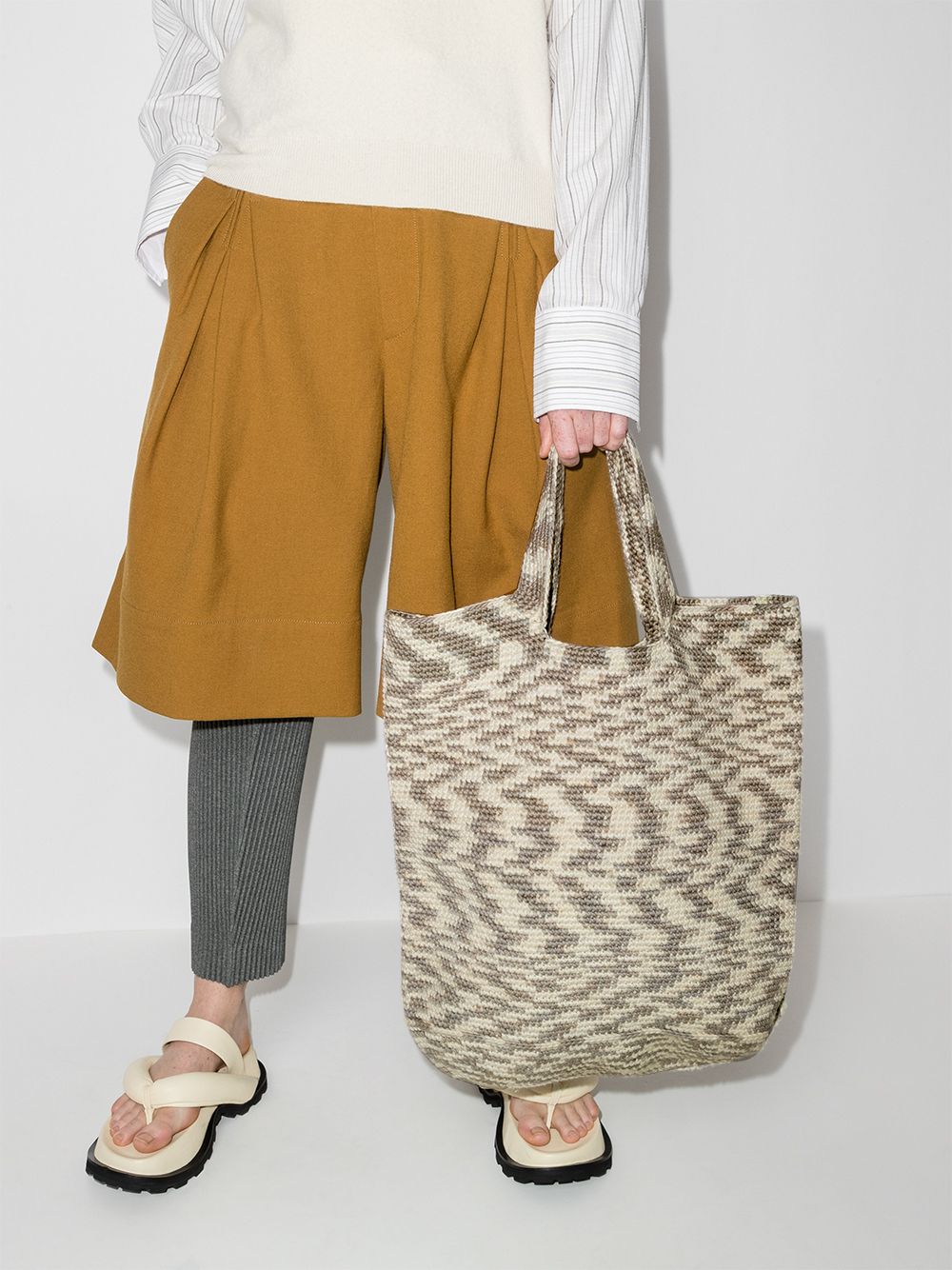 фото Lauren manoogian lauren manoog big oval market tote bg