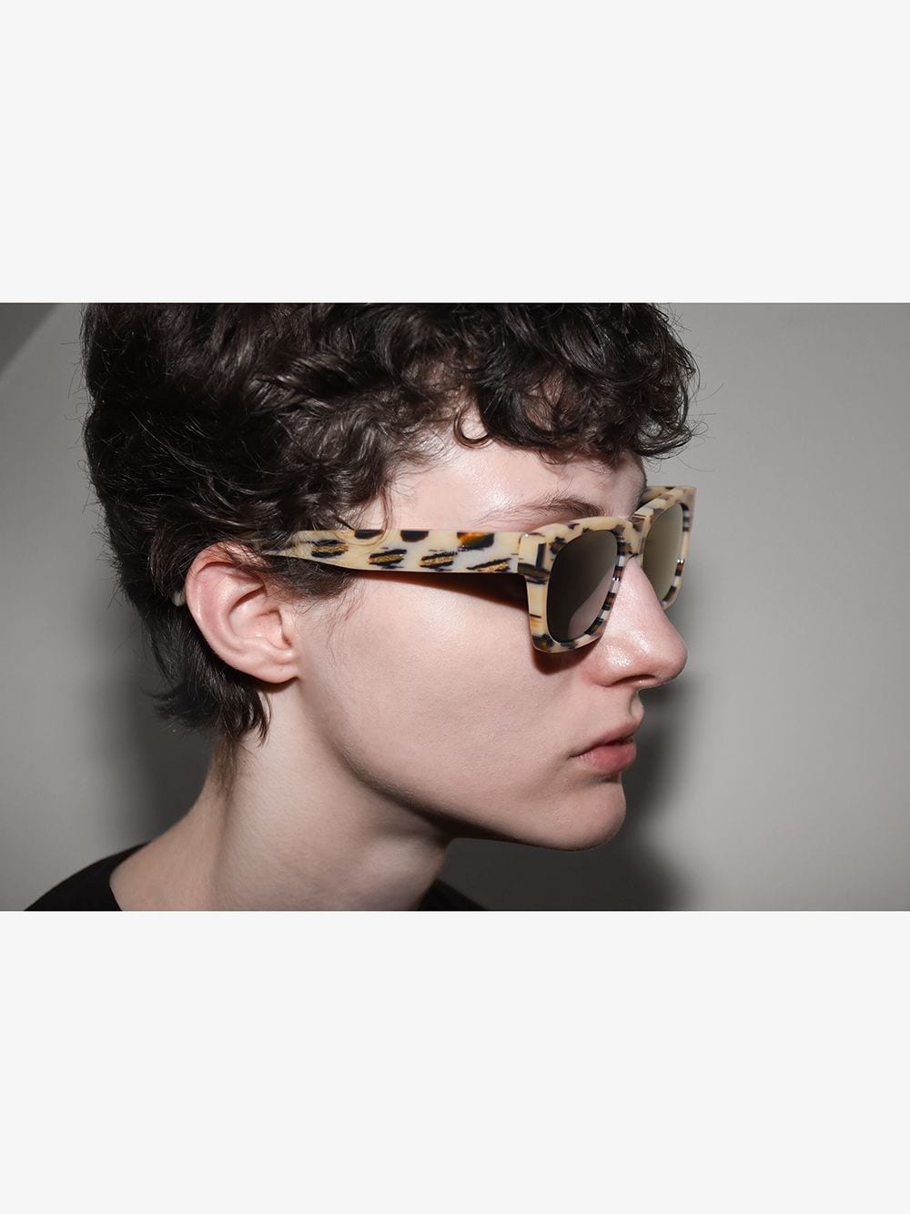 фото Saint laurent eyewear солнцезащитные очки sl402 в квадратной оправе