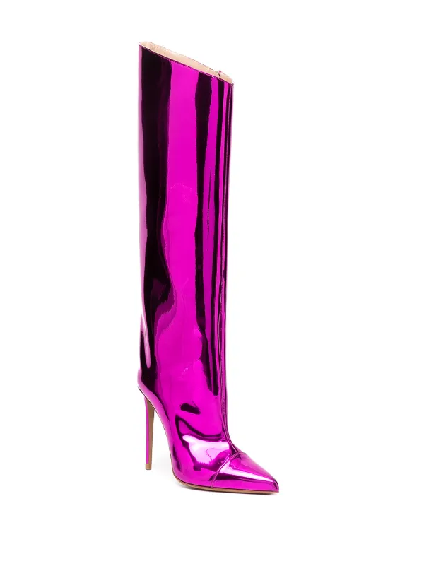 alexandre vauthier pink boots