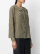 Céline Pre-Owned pre-owned peter pan collar floral blouse
